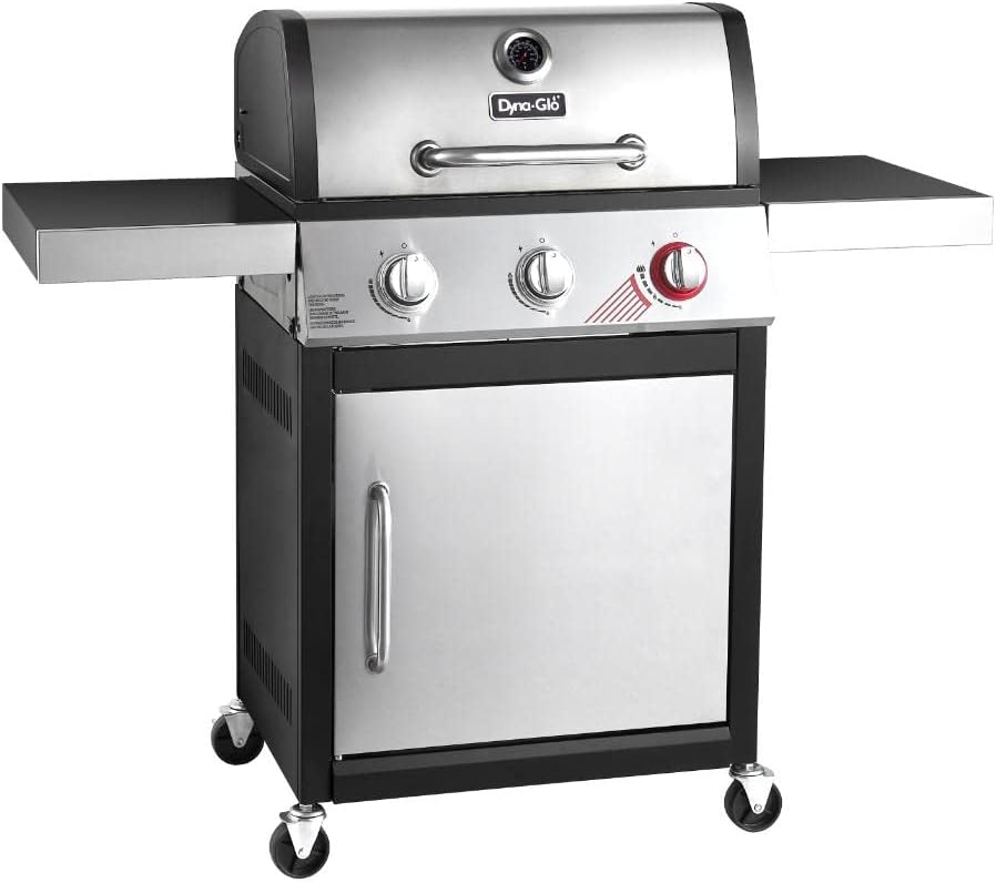 Barbacoa de propano negro – 3 quemadores