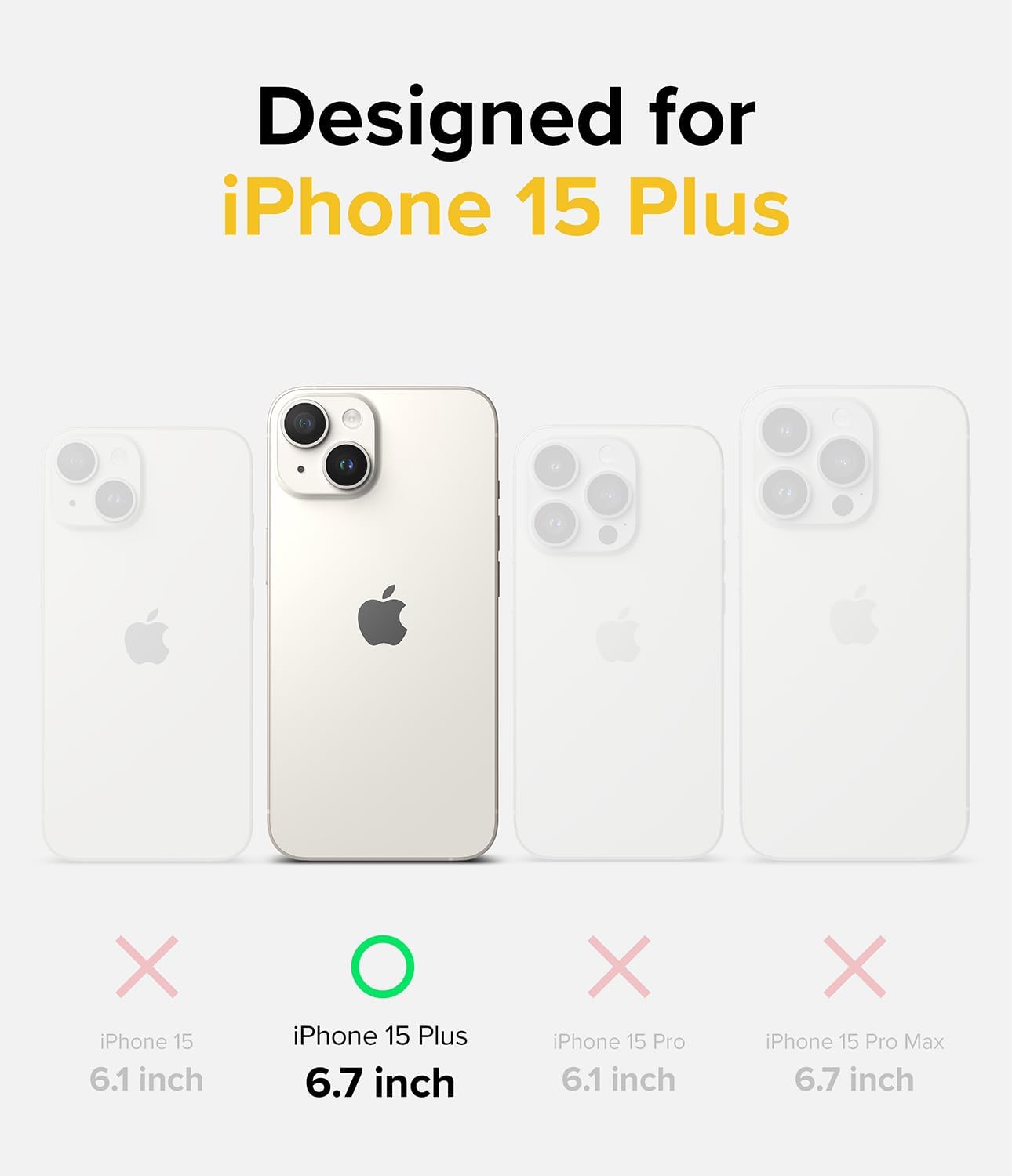 Ringke Onyx Se siente bien en la mano Funda compatible con Phone 2023 PL, tecnología antihuellas, antideslizante, agarre mejorado, a prueba de