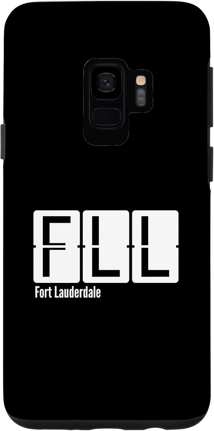 Galaxy S9 Fort Lauderdale FLL Airport Code Case