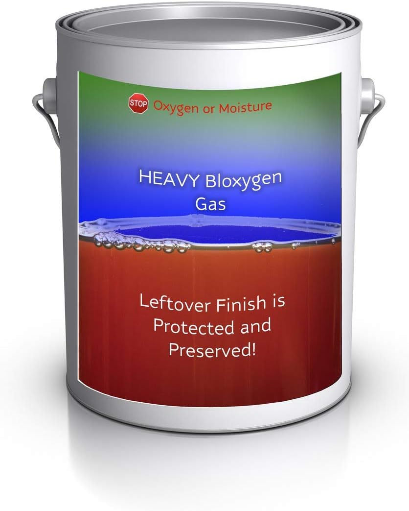 Bloxygen Preservador. Pulverizar, sellar y almacenar. 3 latas Pack. Sistema de preservación de gas inerte.