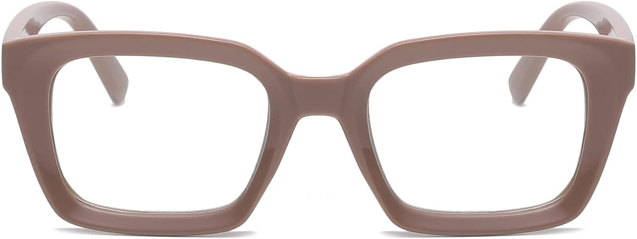 Gafas de bloqueo de luz azul para mujer, con marco grueso clásico, para hombre