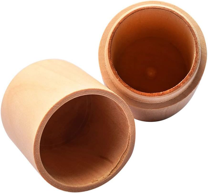 DAMLUX Estuche de viaje de aceite esencial de madera, caja de soporte de aceite esencial, contenedor de botella de aceite esencial de madera de