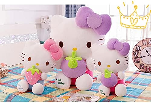 Hello Kitty – Juguetes de peluche, lindos juguetes suaves para muñecas, regalos de cumpleaños para niñas (11.8 in, morado)