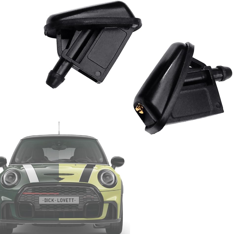 Boquillas de limpiaparabrisas ajustables de alta calidad, sin calefacción, para Mini Cooper S JCW Cabrio Electric Clubman Countryman 2000-2023