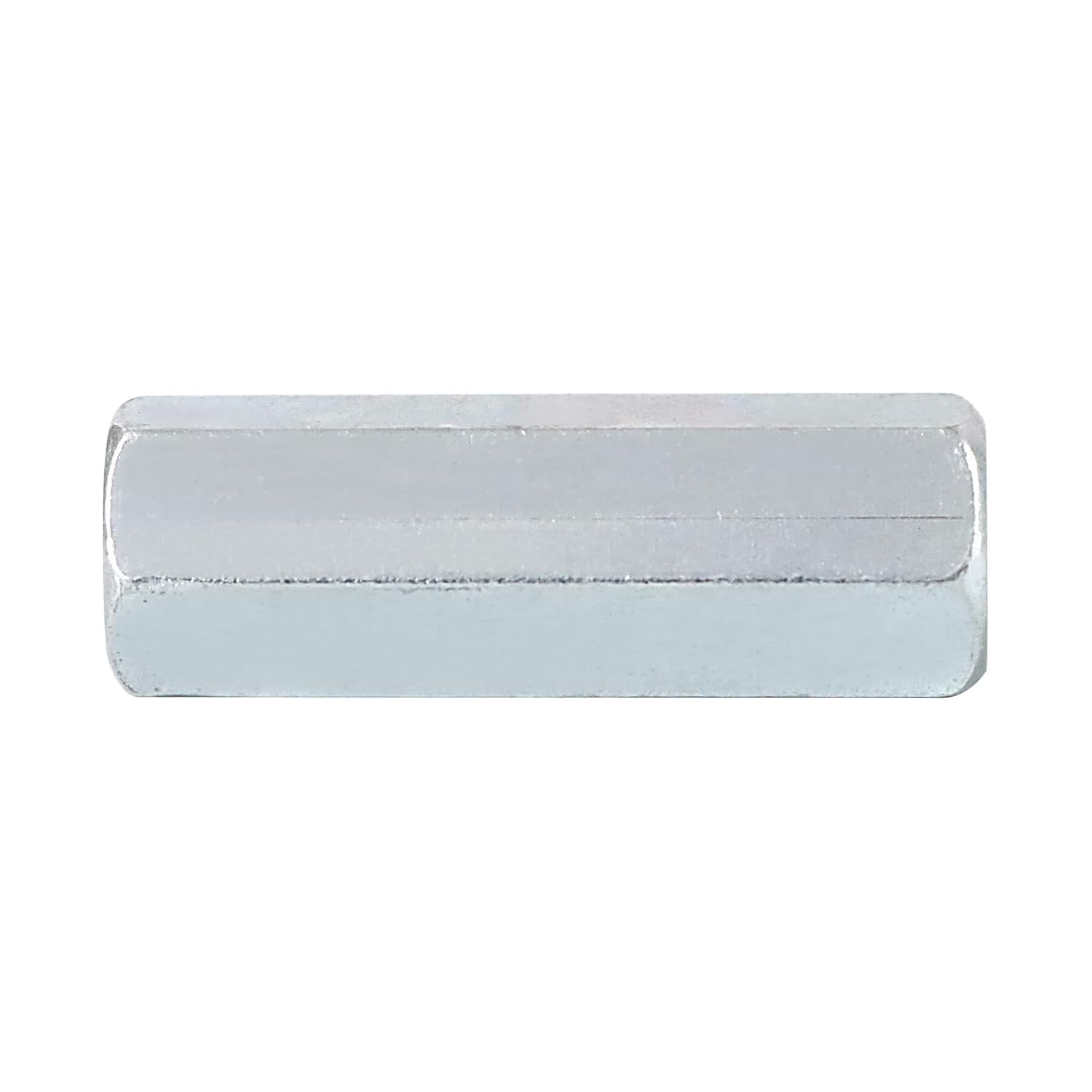 Bueyfolt Tuercas de acoplamiento, 38″-16 x 1-34″, tuercas de acoplamiento de varilla de acero galvanizado 38 pulgadas-16 TPI, paquete de 25