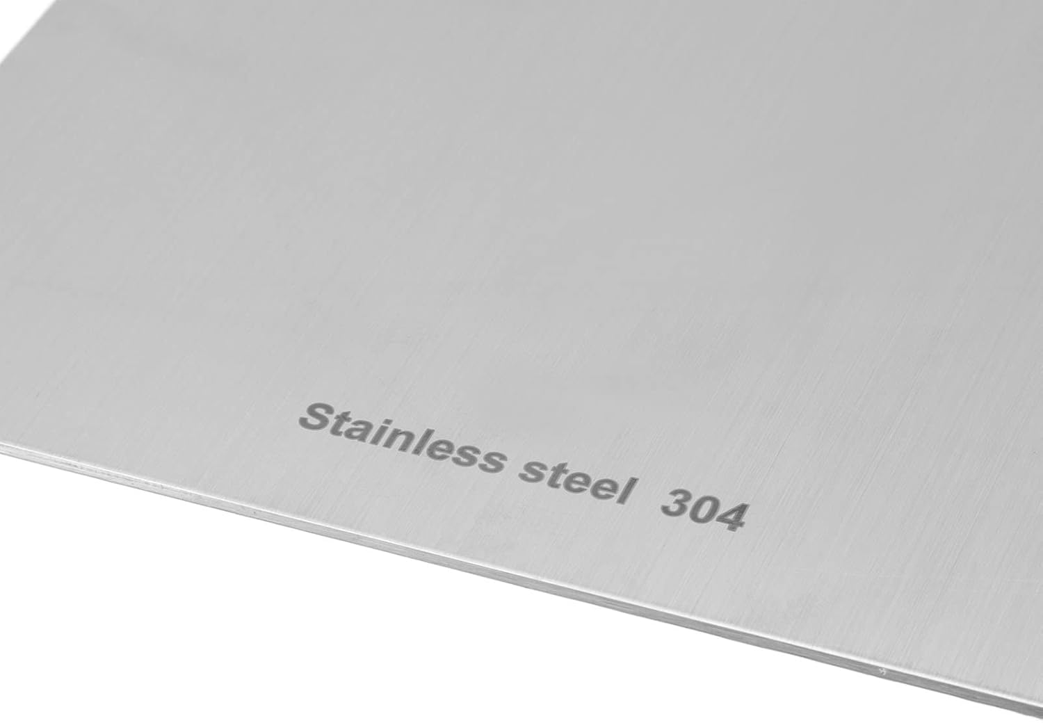Tabla de cortar de doble cara, tabla de cortar de acero inoxidable 304 para cocina, acero inoxidable fácil de limpiar para cocinar cocina (s)