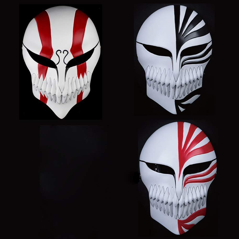 Máscara de resina Kurosaki para Halloween, disfraz de anime, Muerte Ichigo, para cosplay, decoración de regalo