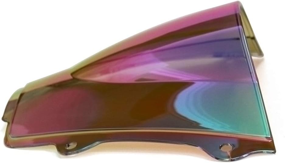 Motorcycle Windshield Motorcycle Part Double Bubble Iridium WindshieldWindscreen Compatible with CBR 600 RR F5 2013 2014 2015 2016 13-16