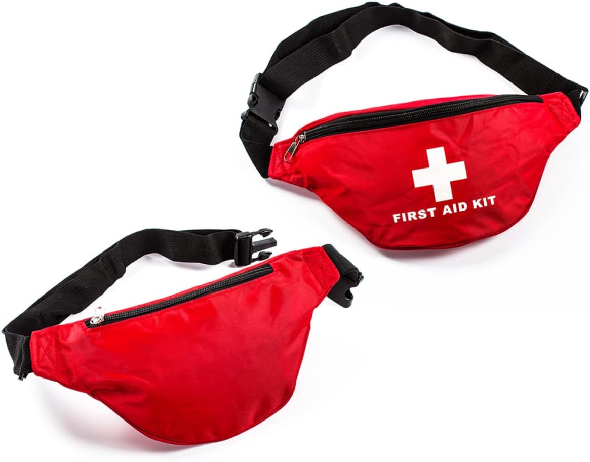 Healeved 2 unids cinturón bolsa cinturón bolso de primeros auxilios kit de cintura bolsa de cintura traje de primeros auxilios bolsa de primeros