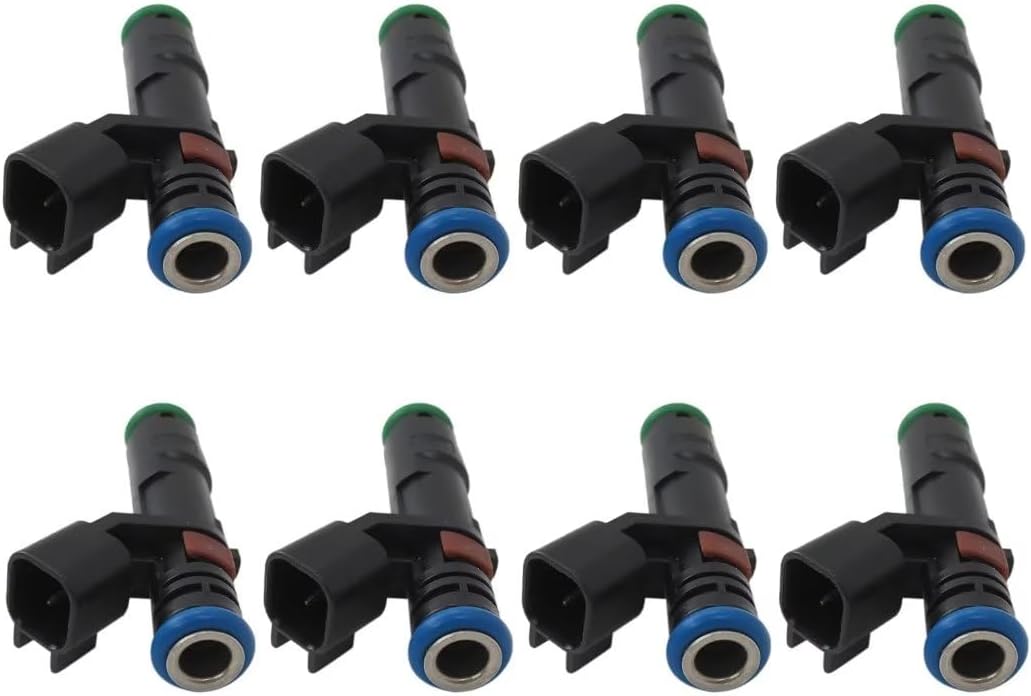 8 piezas FJ817, 5C3Z9F593DA, 5C3Z9F593DC, 8S4Z9F593A, FI11370S Reemplazo del inyector de combustible para Ford F-150 Lariat Crew Cab Pickup 4