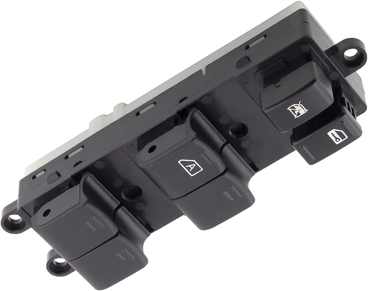 YMAUGP Interruptor de elevalunas eléctrico maestro del lado del conductor 25401-EA003,25401EA003,901-875 compatible con Nissan Frontier Xterra