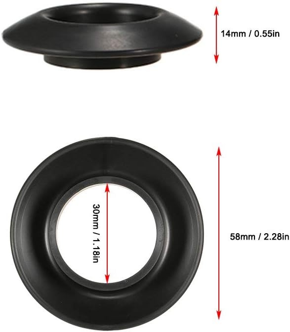 Anillo de goteo, 4 piezas universales para kayak, canoa, balsa de remo, anillos de goteo duraderos, protectores contra salpicaduras, accesorios de