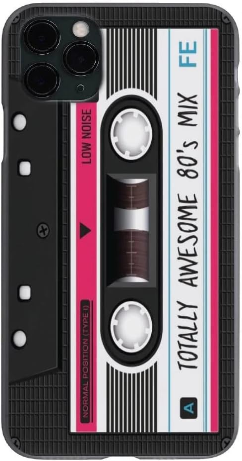 Totally Awesome – Funda para teléfono con cinta mixta de los años 80 para iPhone 7 8 X XS XR SE 11 12 13 14 Pro Max Mini Note 10 20 s10 s10s s20 s21