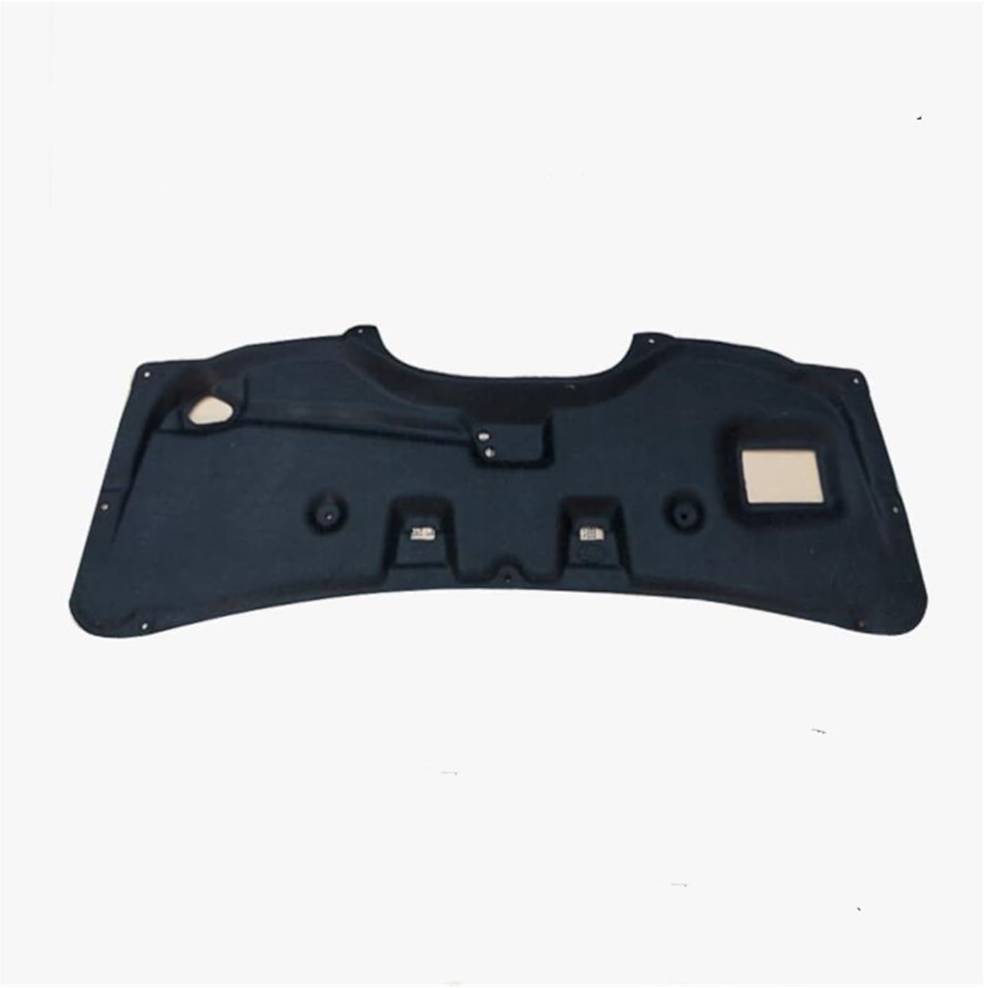 Rouge – Alfombrilla de algodón con aislamiento acústico y acústico para motor y cortafuegos, compatible con Nissan X-Trail 2014-2019