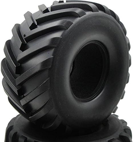 Neumáticos RC Soft 2.2 de altura de 5.118 in para Axial Capra Wraith Traxxas TRX4 Redcat Gen8 Monster Truck Mud Crawler Badland Terrain (paquete de