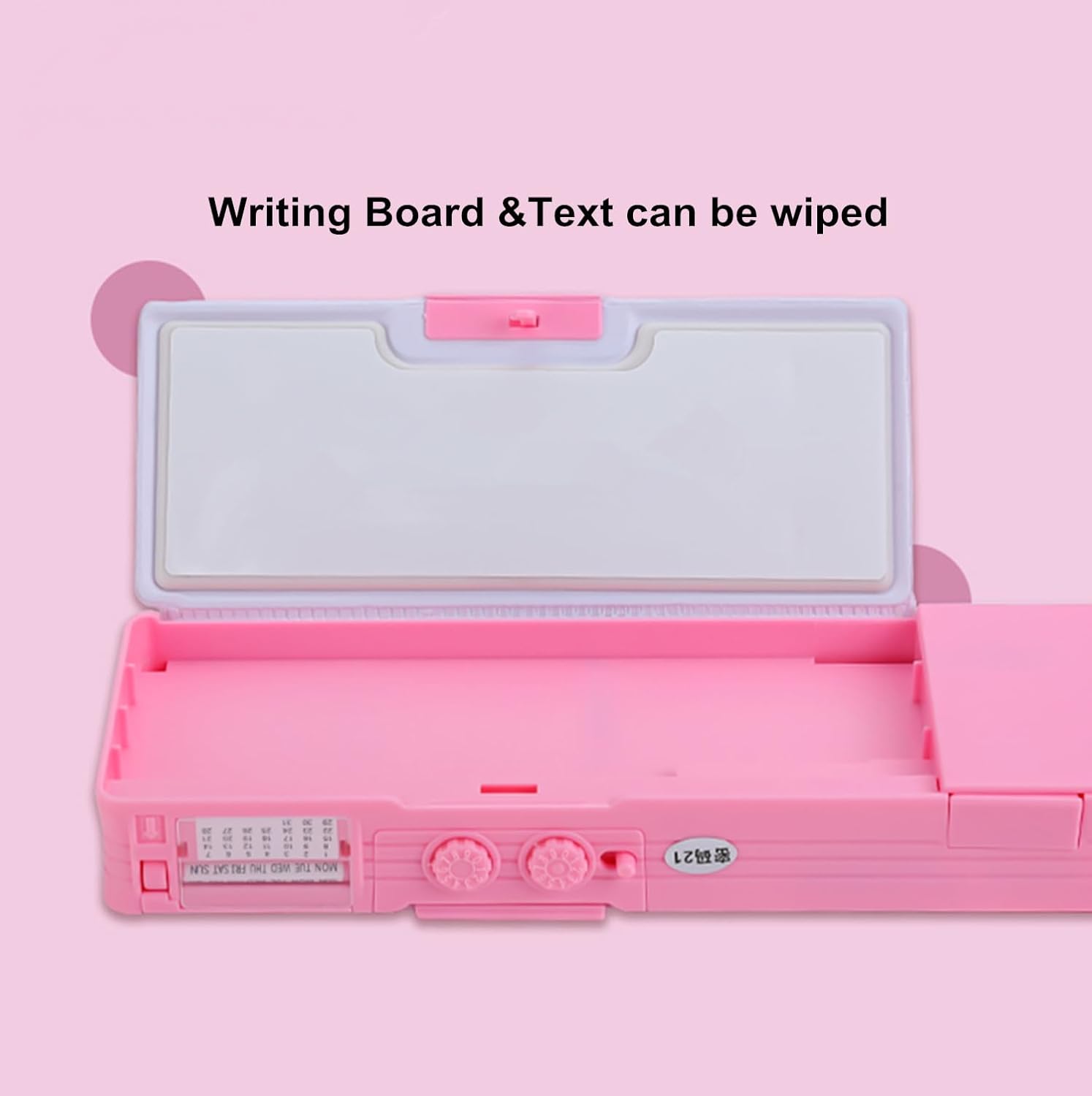 Estuche multifunción desplegable para niños, estuche kawaii para bolígrafos, soporte para lápices para estudiantes de escuela, bonita caja de