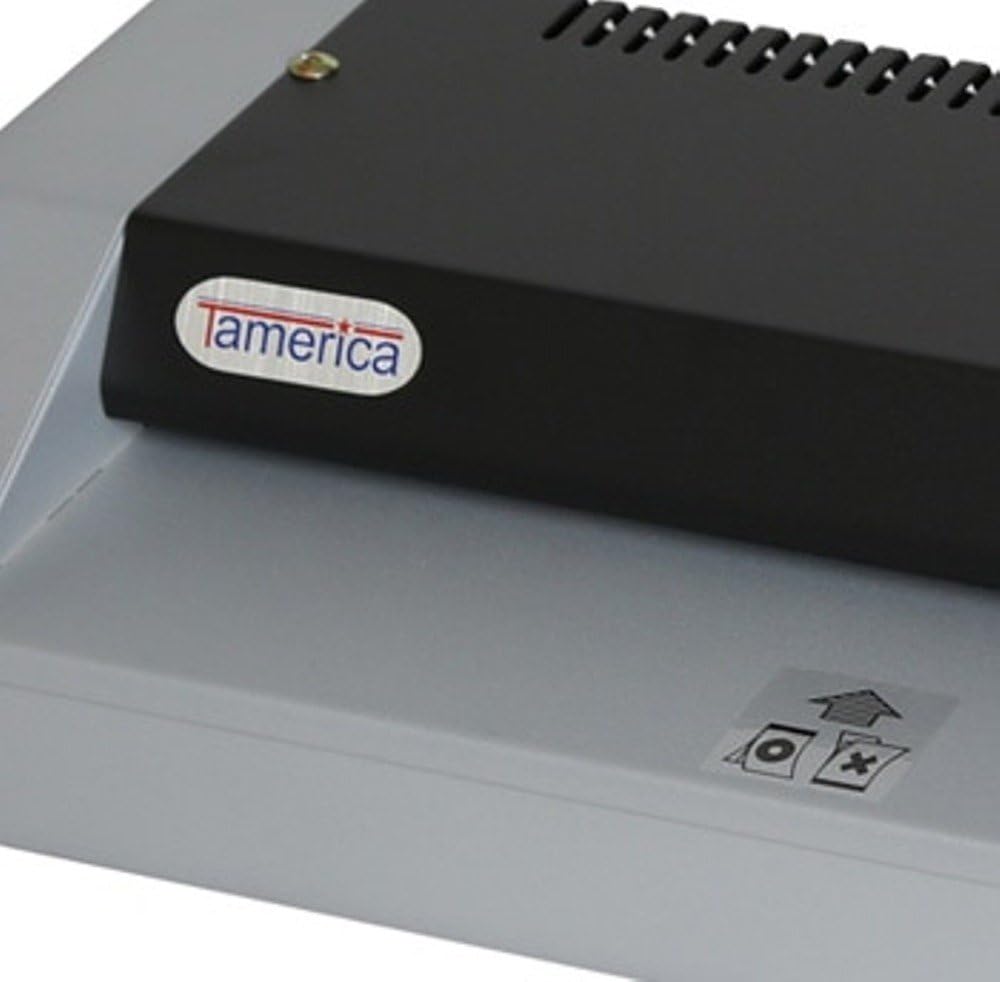 Laminador profesional TCC330, 120V60Hz, 13″ Max. Ancho de laminación, hasta 26″min Velocidad, 10 mil Max Pouch Gauge, Tiempo de calentamiento