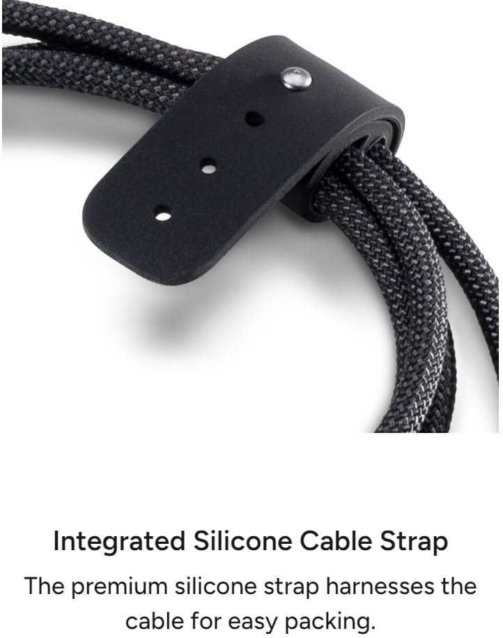 mophie Cable de silicona Charge Stream USB-C a Lightning de 3.3 ft3 pies, reforzado Enduraflex, carga rápida de 30 W, diseño ultraduradero y flexible
