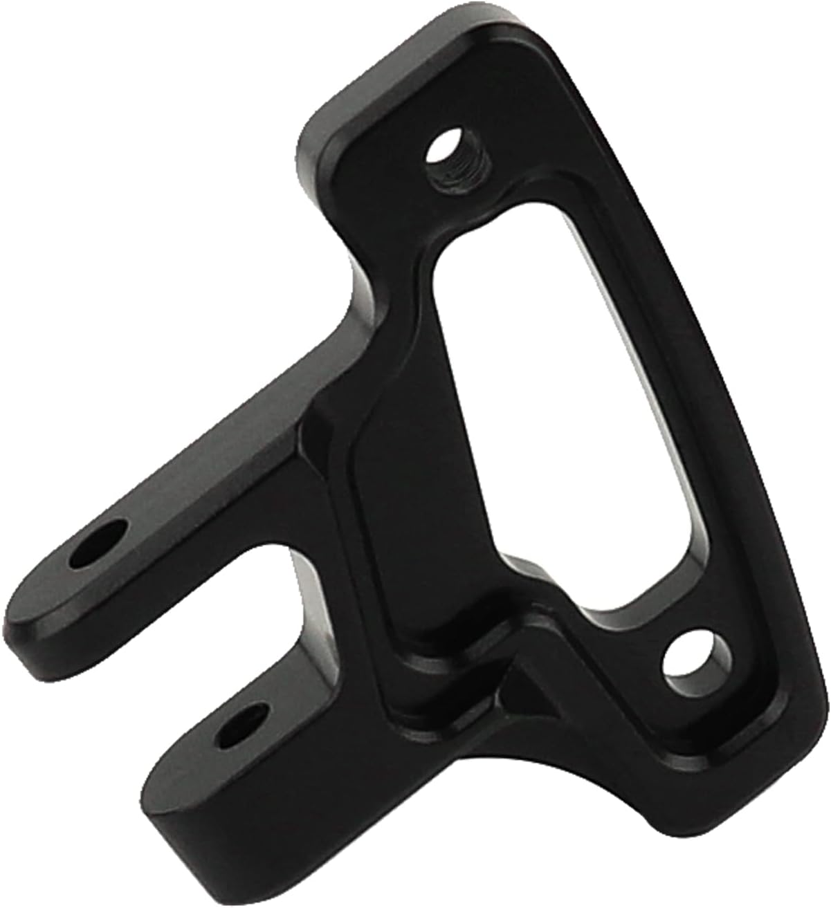 Aleación de aluminio Panhard Chassis Mount para 110 RC Crawler Axial SCX10 PRO CNC Metal Actualización Piezas AXI231054 (negro)