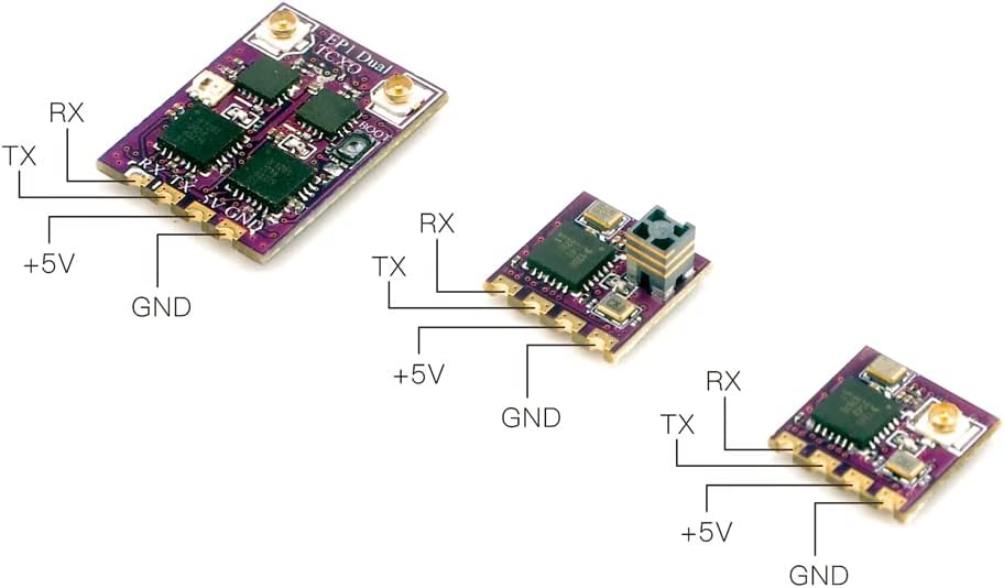 Happymodel 2.4G ELRS EP1 EP2 EP1DUAL TCXO Receptor Tiny ExpressLRS para dron FPV Racing de largo alcance (EP1DUAL TCXO)