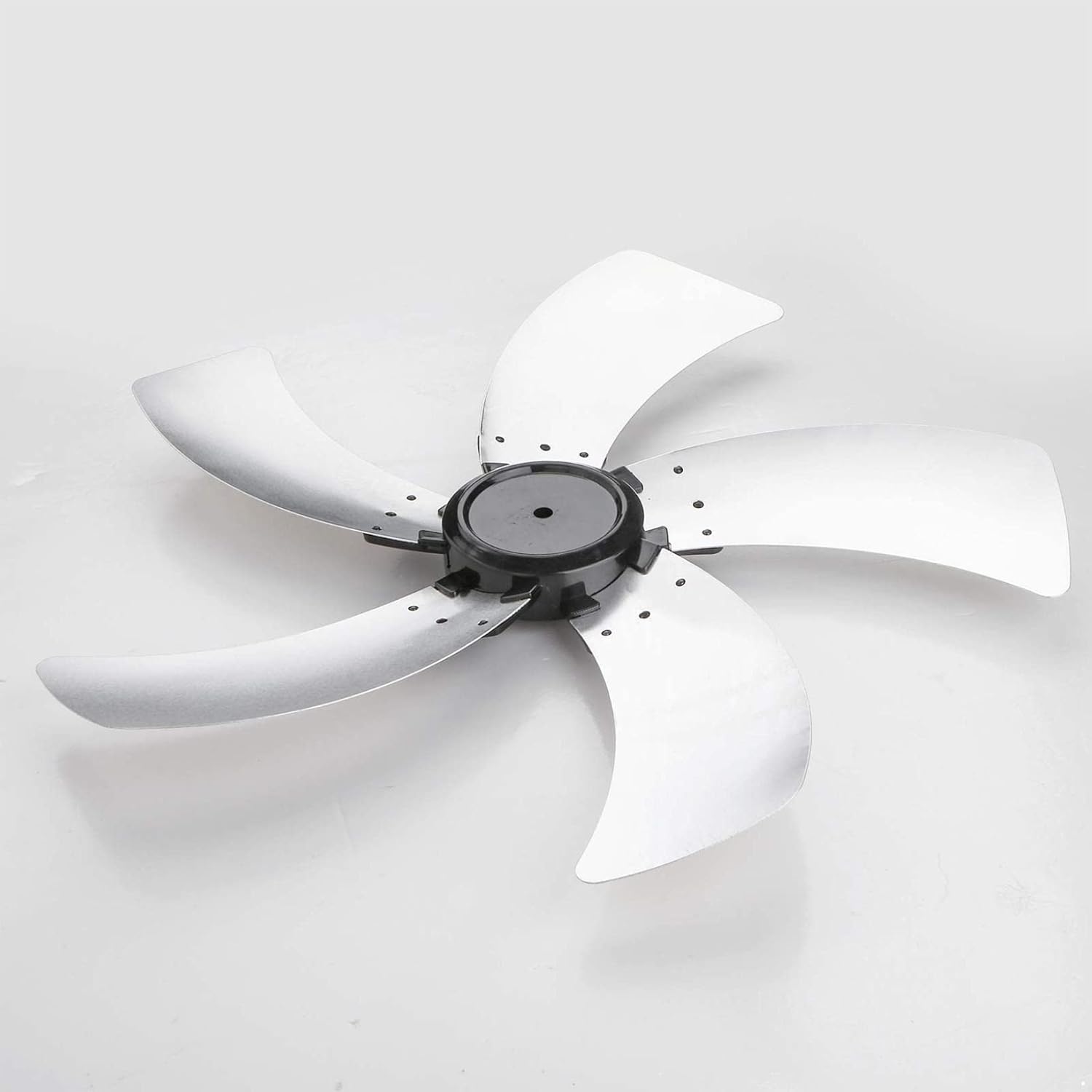 Zaldita Reemplazo de la cuchilla de ventilador de plástico para ventilador de pie ventilador de mesa Accesorios generales con cubierta de tuerca