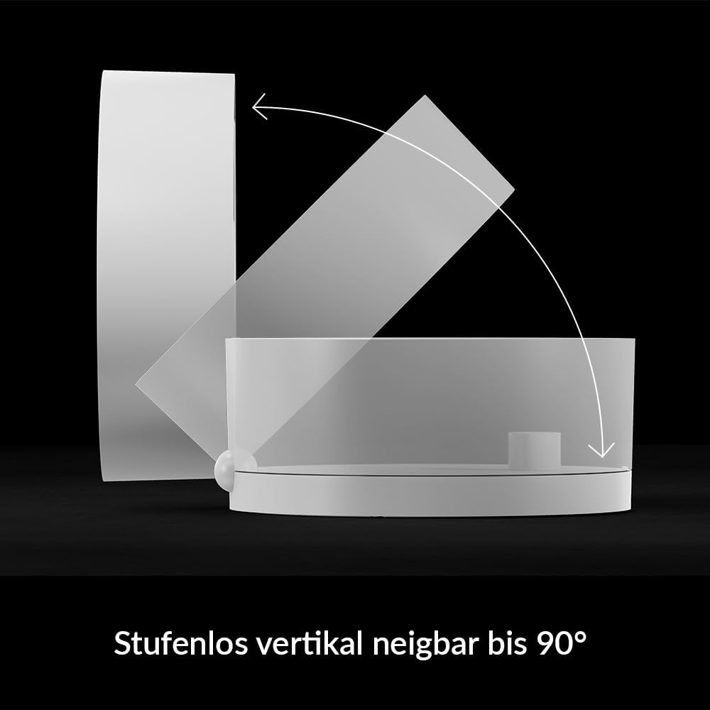 ARCTIC Summair Plus – Ventilador portátil con batería recargable integrada, conexión USB-C (incluido cable de carga USB-A), ventilador de escritorio