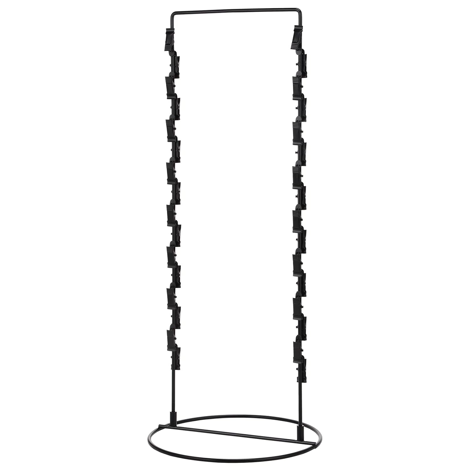 Estante para aperitivos con clip para encimera, estante para papas fritas, soporte para bolsas de chips de caramelo, soporte para bolsas de 2 hebras