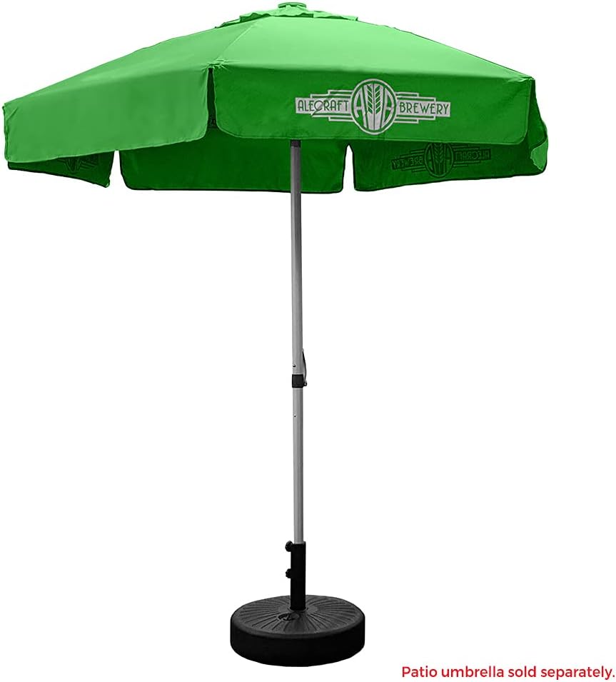 Strombergbrand – Base de sombrilla para patio, Negro -, Base