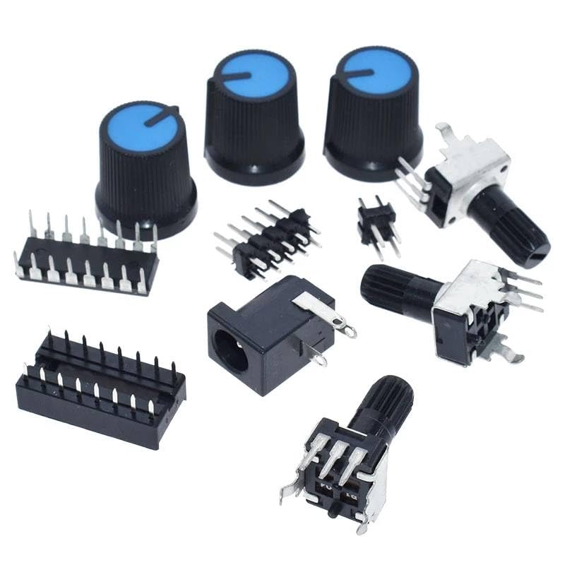 XR2206 Función Generador de Señal Kit DIY SinoTriánguloCuadrado Salida 1Hz-1MHz Generador de Señal Amplitud de Frecuencia Ajustable