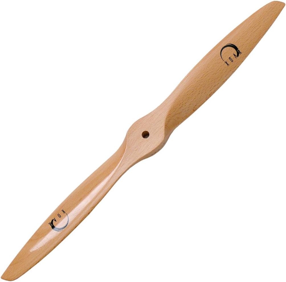 XOAR PJA – Hélice de avión RC de 10 x 4 pulgadas, 2 aspas, 10 x 4 pulgadas, accesorio de madera para aviones modelo RC de ala fija de gasolina (10 x