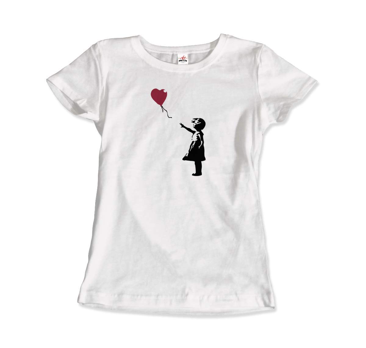 Banksy – Girl With Red Balloon, Street Art, Grafitti T-Shirt (Adults, Kids, Short & Long Sleeve)