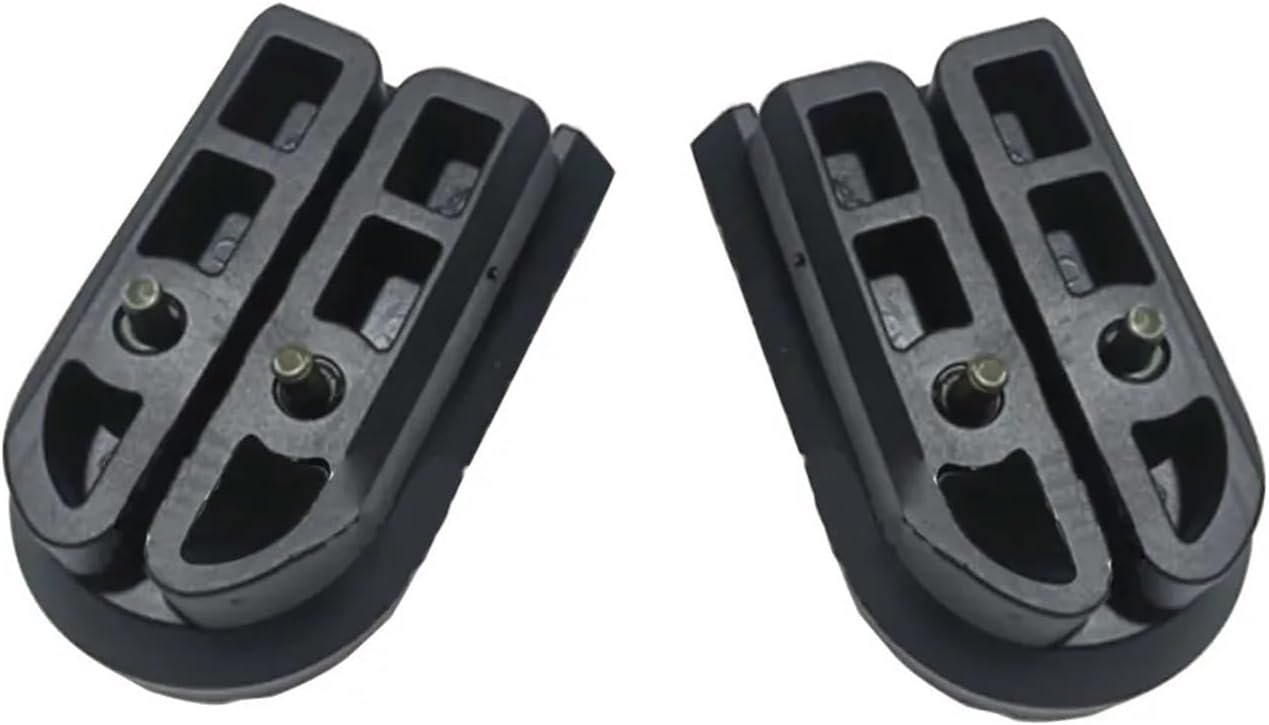 Motorcycle Footrests Footpegs Front Left Right Compatible With TRK502 BJ500GS-A TRK 502 251 Foot Rests Pedals Footrest Rubber 1 Pair