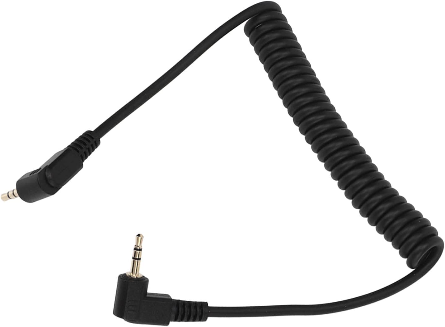 Cable de liberación de obturador de control remoto de cámara CB2 de 0.098 in, cable de sincronización de PC flash macho de 3.3 pies y 0.098 in,
