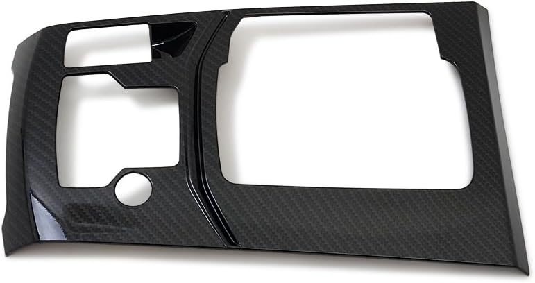 Kadore Cubierta de panel de caja de cambios interior estilo fibra de carbono para Mazda CX-5 CX5 2017-2021 2022 2023 transmisión automática de