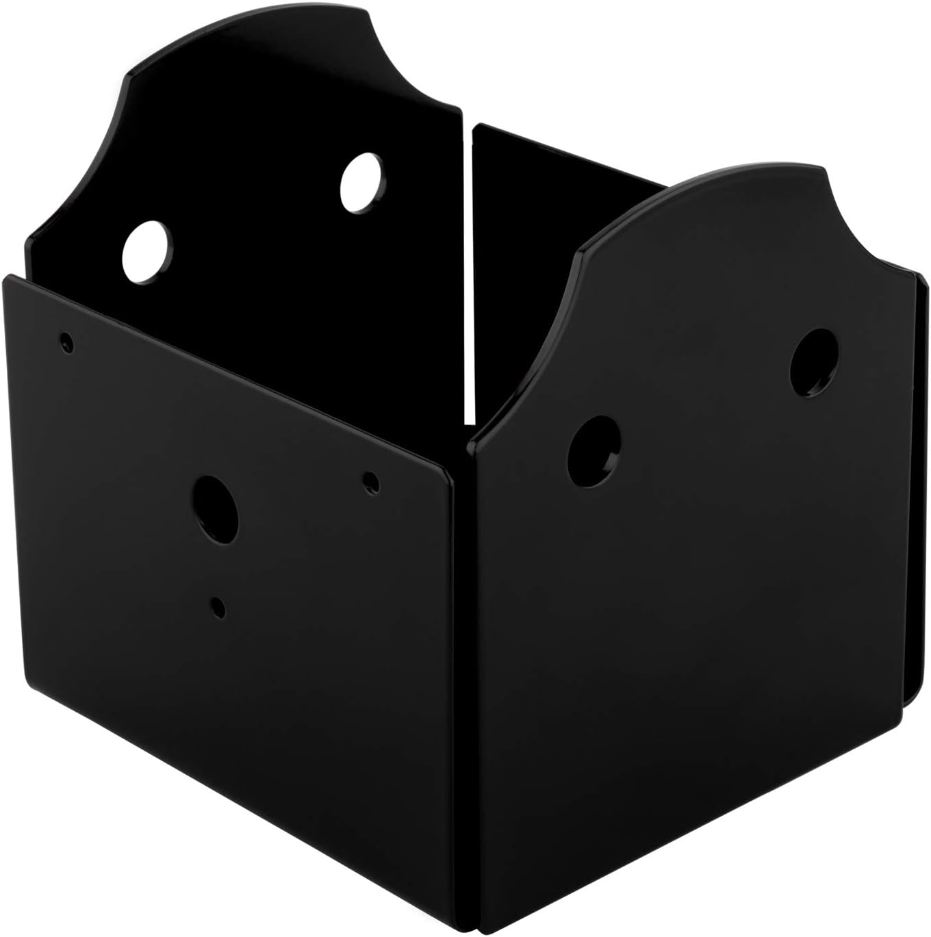 National Hardware N800-011 Base de poste estructural Refuerzo de hardware al aire libre para buzones pérgolas y gazebos Uso 6×6 madera instalar en