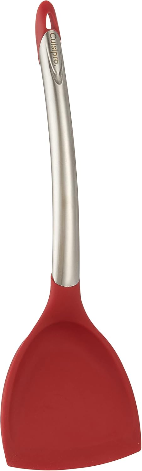Cuisipro Wok Turner de silicona, 12.5 pulgadas, rojo