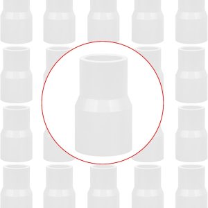 Paquete de 20 adaptadores de acoplamiento reductor de PVC DWV de 34 pulgadas x 12 pulgadas (enchufe x zócalo) Schedule 40 PVC DWV Acoplamiento Paquete de 20 adaptadores de acoplamiento reductor de PVC DWV de 34 pulgadas x 12 pulgadas (enchufe x zócalo) Schedule 40 PVC DWV Acoplamiento