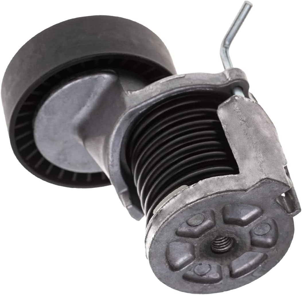 AUQDD 38427 Tensor de correa y conjunto de polea (para TDI 2.0L 1968cc 120Cid Diesel Turbo) apto para Audi A3 2010-201313-14 VW Beetle, 10-14 Golf,