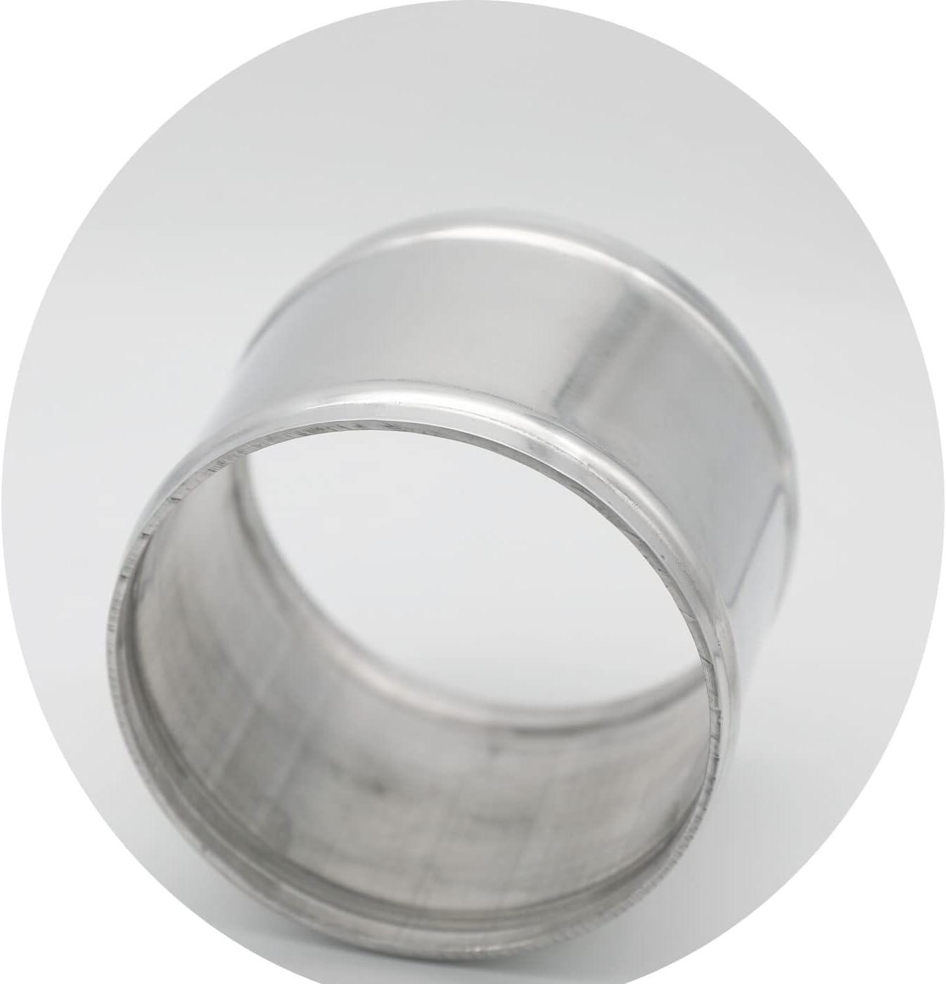 Manguera de aleación de aluminio 6061 de 5.000 in (5 pulgadas) de diámetro exterior, longitud 3 pulgadas (2.992 in), recto de 5 pulgadas 6061 de