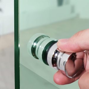 Manija de puerta de cristal, manija de un solo orificio de aleación de aluminio de 2.4 pulgadas, manija cilíndrica sólida para puerta corrediza de Manija de puerta de cristal, manija de un solo orificio de aleación de aluminio de 2.4 pulgadas, manija cilíndrica sólida para puerta corrediza de