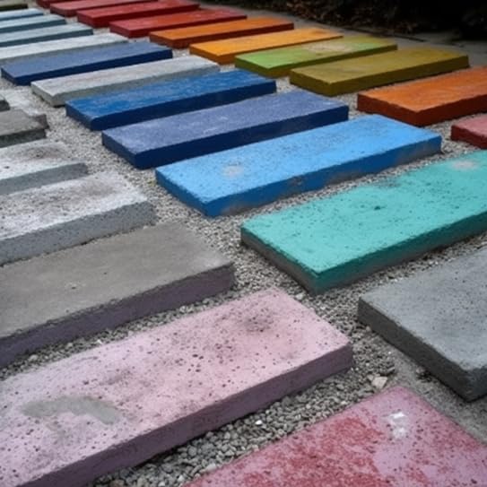 Huixiang Polvo de óxido de hierro, pigmento de hormigón – pigmento de óxido de ron verde pigmento de color de hormigón pigmento concreto en polvo