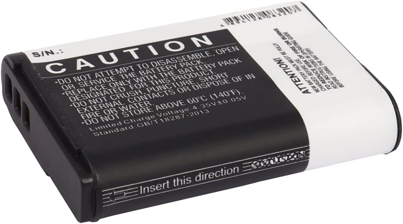 Cameron Sino – Batería de repuesto para Nikon Coolpix P600, Coolpix P610, Coolpix P610s, Coolpix P900, Coolpix P900s, Coolpix S810c EN-EL23