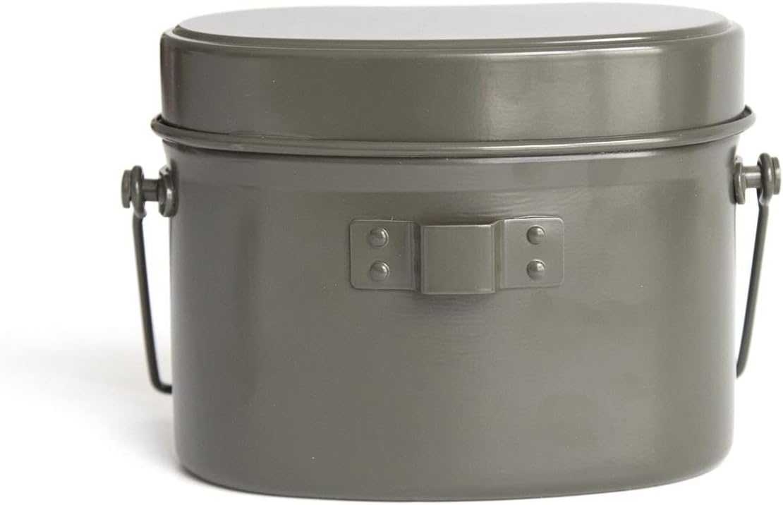 Kit japonés de desastre WW2 Grey WWII Collection Outdoor 3 en 1 lonchera para exteriores, utensilios de cocina