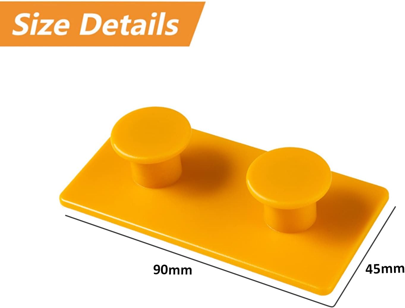 Gancho de pasta multicolor, 8 ganchos decorativos fuertes, ganchos de pared adhesivos para colgar, ganchos de plástico coloridos para mochila,