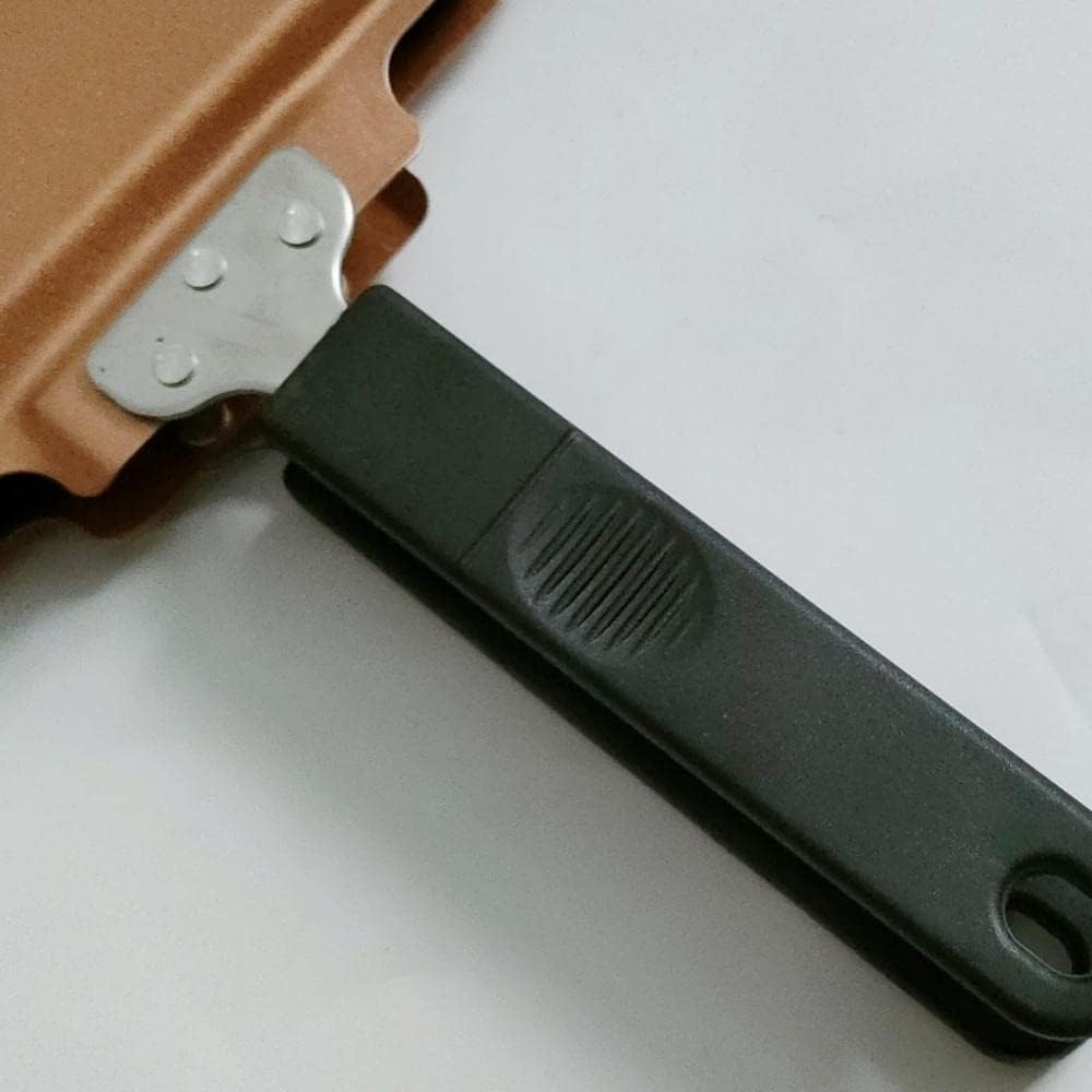 Placa de tortilla de doble cara de 4 tazas de doble cara Placa antiadherente para panqueques plegable antiadherente para panqueques Herramientas de