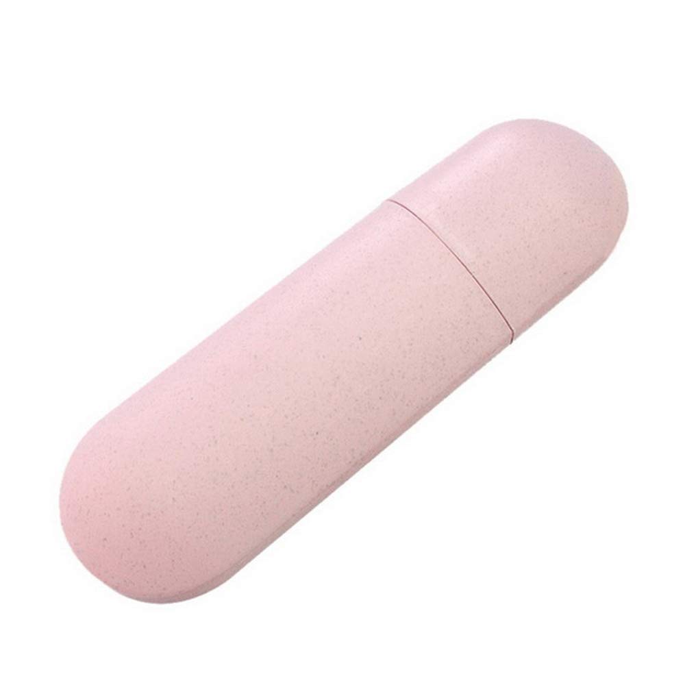 Caja portátil para cepillos de dientes de viaje, estuche para senderismo, camping, proteger, caja de almacenamiento, cubierta de cepillo de dientes