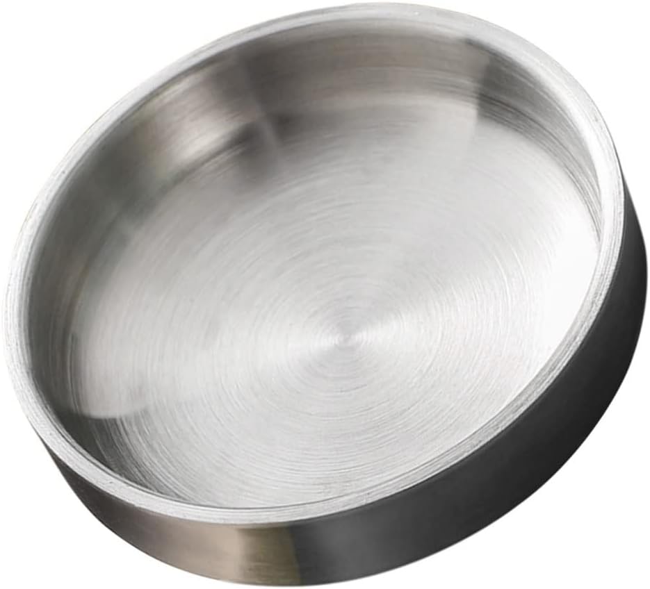 Hemoton 2pcs acero inoxidable coreano kimchi plato sopa cereales cuencos acero inoxidable doble pared aislado al vacío tazón coreano plato de