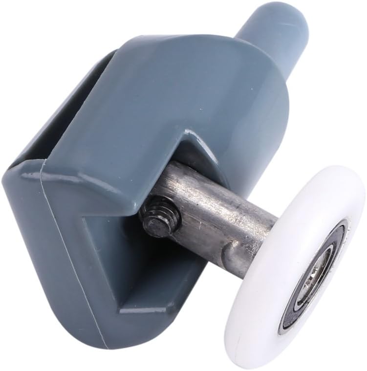 TOPINCN – Rodillos para puerta de ducha, doble inferior, poleas superiores, corredores, kit de repuesto para baño, 8 unidades (rueda individual)