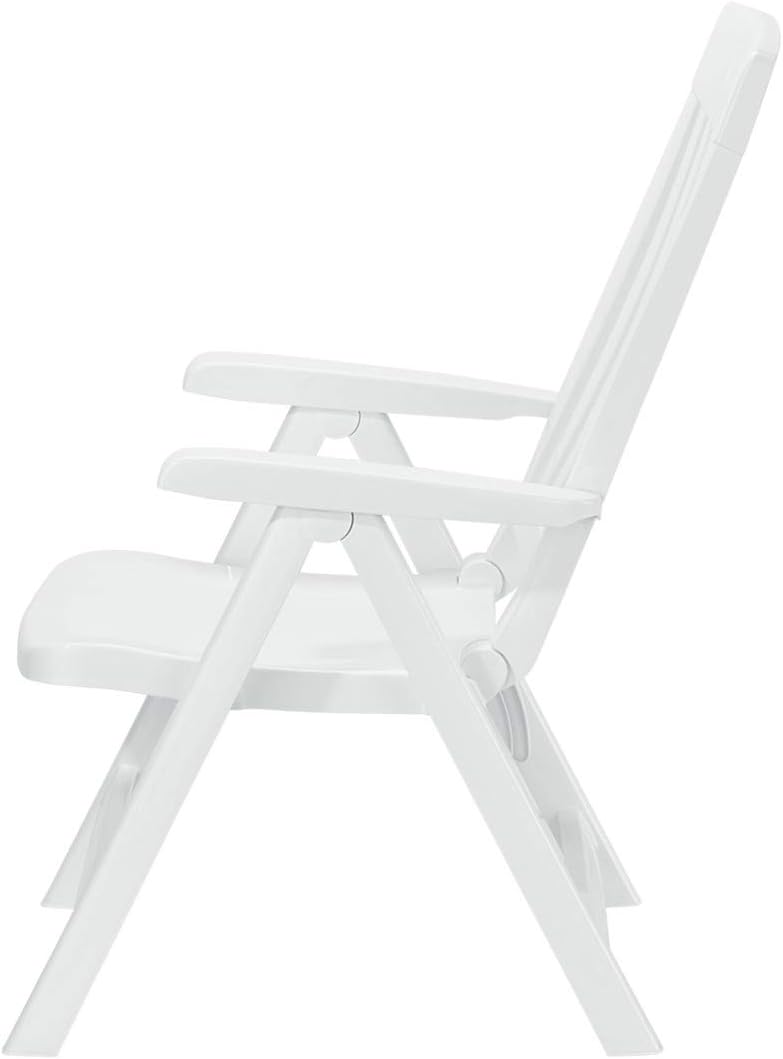 KETTLER Sieger Silla Plegable Resina Blanco