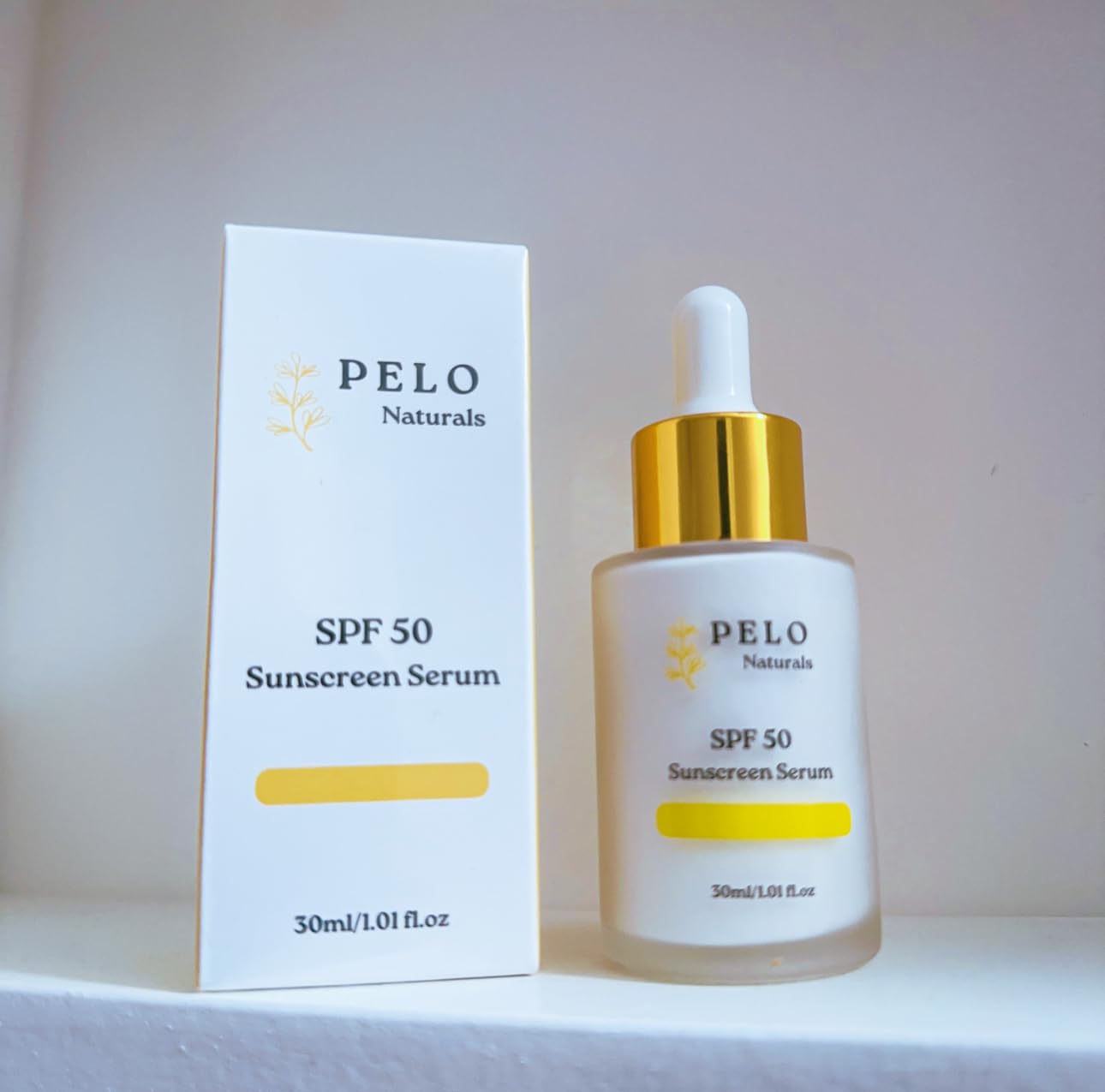 Suero de protección solar para rostro SPF50, protección de la piel con niacinamida, ácido hialurónico, imprimación de acabado húmedo, protector